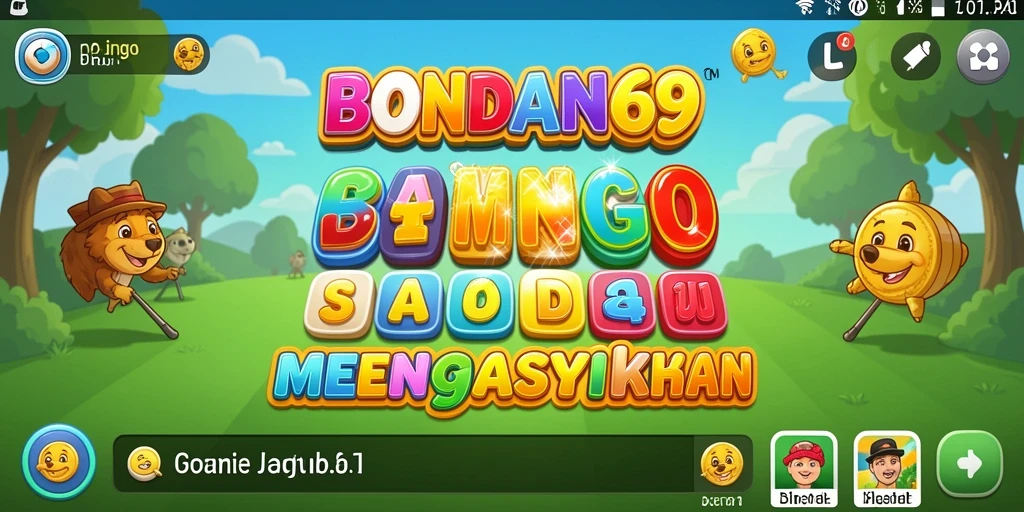 Screenshot gameplay Bingo dalam BONDAN69 yang menampilkan aksi seru.