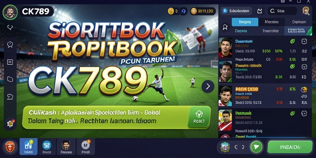 Tampilan dan fitur menarik dalam gameplay Sportsbook CK789.