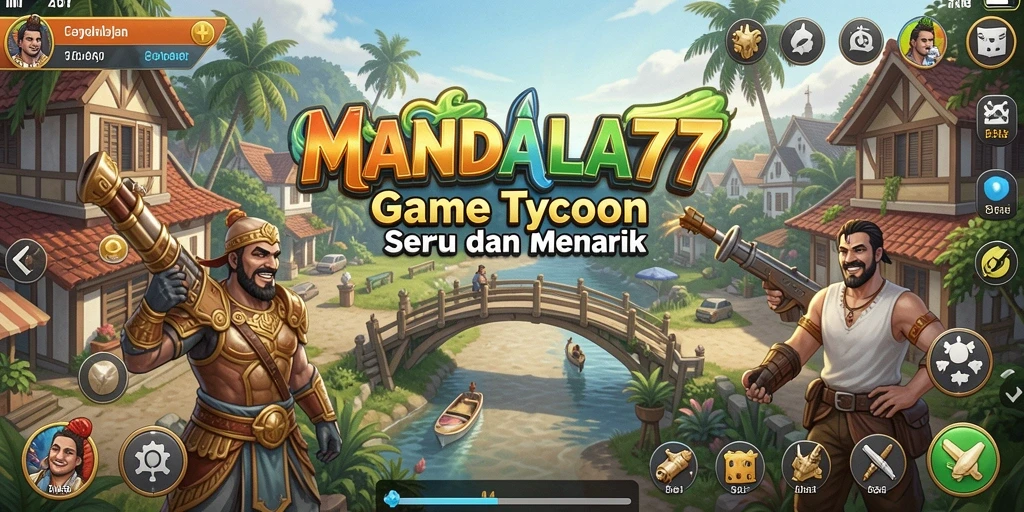 Tampilan screenshot MANDALA77 menunjukkan gameplay Tycoon yang mendebarkan.