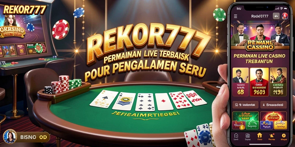 Gameplay seru di REKOR777 dengan dealer langsung.