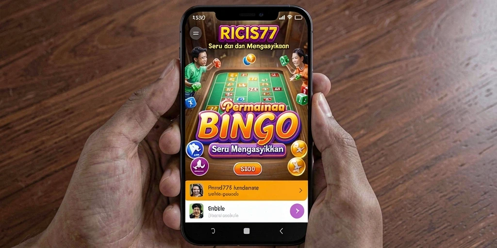 Gameplay seru RICIS77 dengan antarmuka yang menarik.