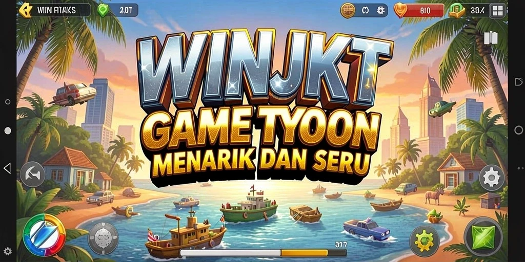 Tampilan gameplay WINJKT yang menarik dan interaktif.